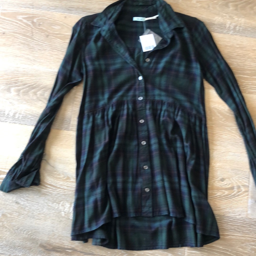 Kimchi blue flannel NWT